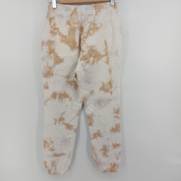 Vuori Laguna Lounge Pant 2.0 Size XXS White and Tan - Picture 8 of 8